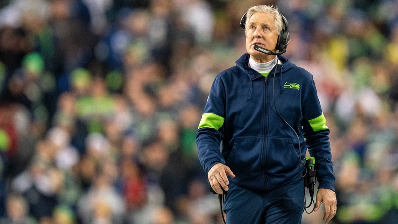 Seattle Seahawks head coach Pete Carroll