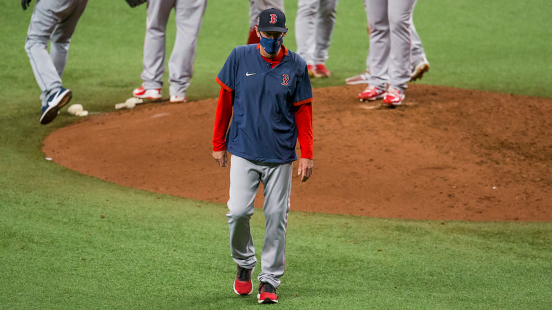 Boston Red Sox manager Ron Roenicke