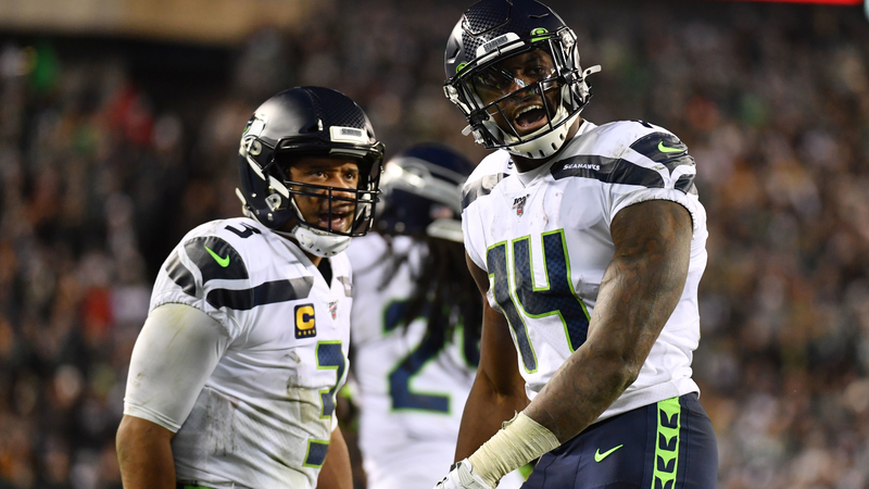 Russell Wilson, D.K. Metcalf