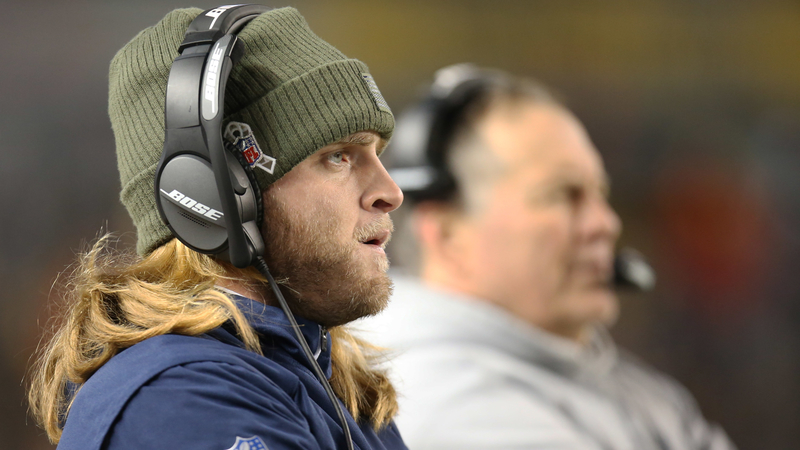 New England Patriots assistant coach Steve Belichick