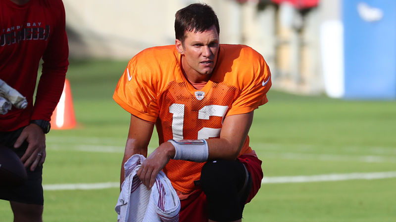 Tampa Bay Buccaneers quarterback Tom Brady