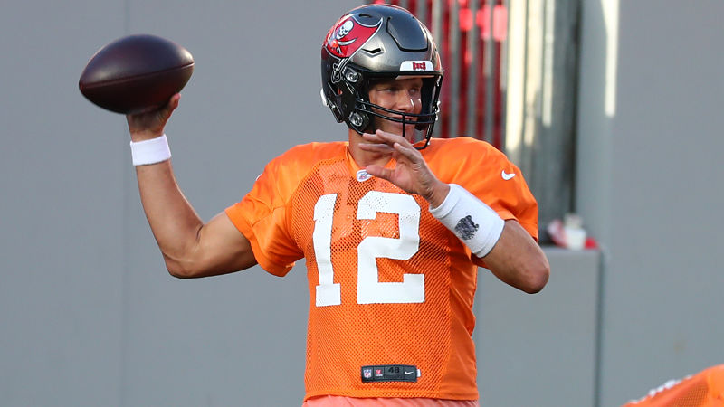 Tampa Bay Buccaneers quarterback Tom Brady