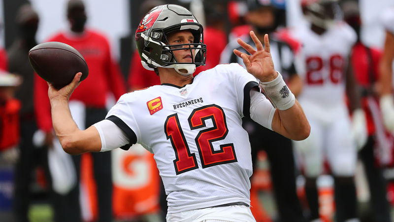 Tampa Bay Buccaneers quarterback Tom Brady
