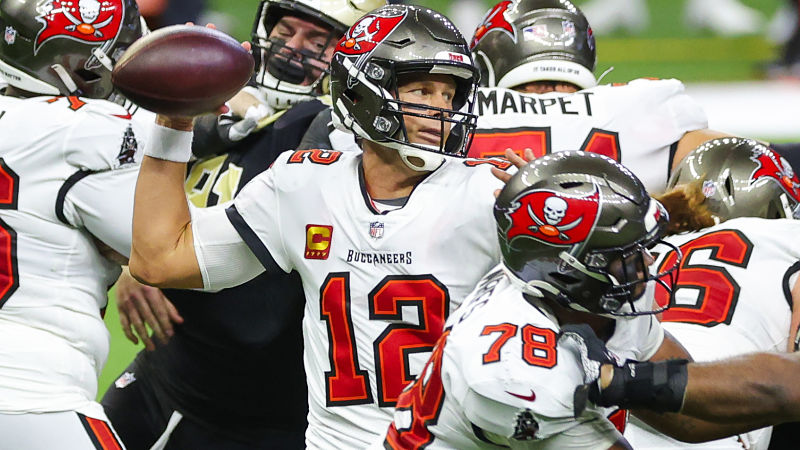 Tampa Bay Buccaneers quarterback Tom Brady