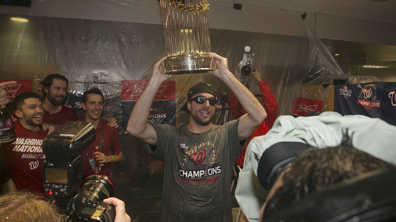 Washington Nationals pitcher Max Scherzer