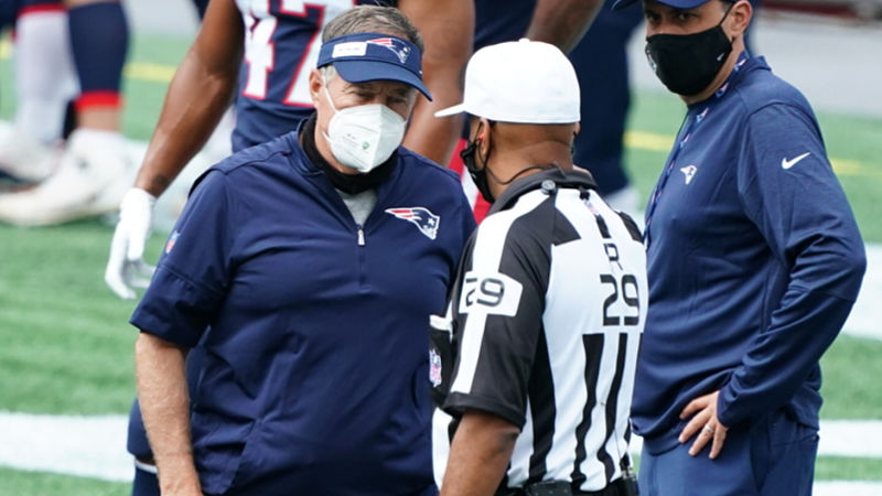 New England Patriots head coach Bill Belichick