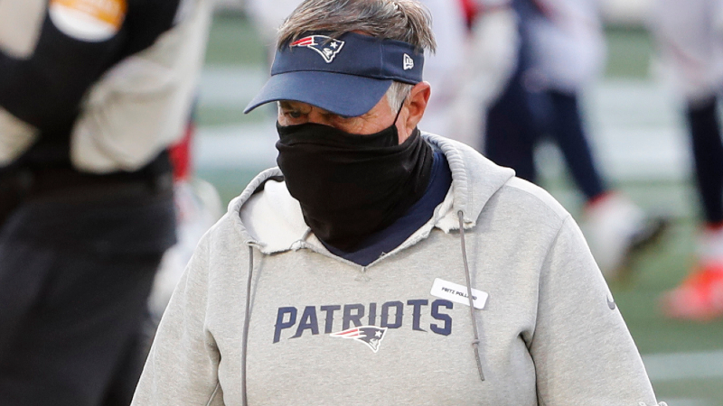 New England Patriots head coach Bill Belichick