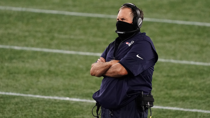 Patriots head coach Bill Belichick