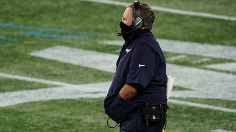 New England Patriots head coach Bill Belichick