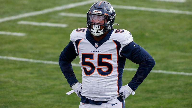 Denver Broncos linebacker Bradley Chubb