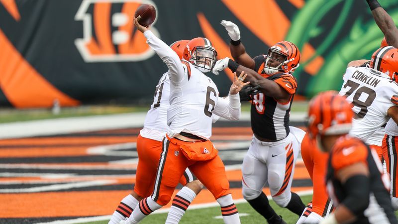 Cleveland Browns quarterback Baker Mayfield
