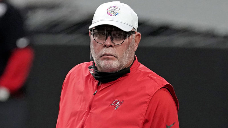 Tampa Bay Buccaneers head coach Bruce Arians