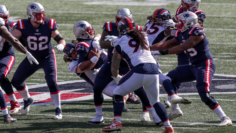 New England Patriots quarterback Cam Newton