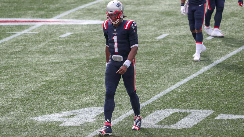 New England Patriots quarterback Cam Newton