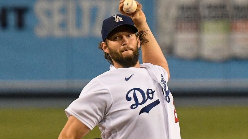 Los Angeles Dodgers pitcher Clayton Kershaw