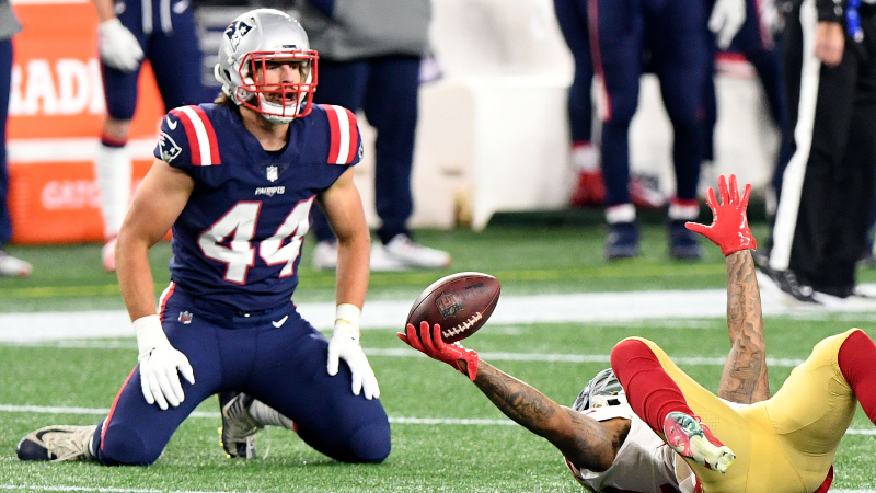 New England Patriots tight end Dalton Keene