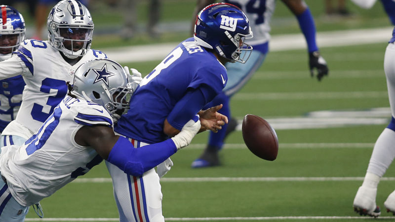 New York Giants quarterback Daniel Jones