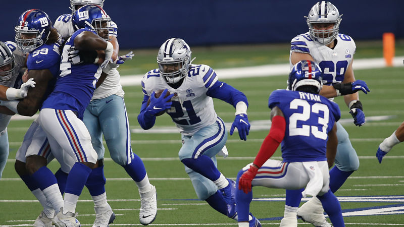 Dallas Cowboys running back Ezekiel Elliott