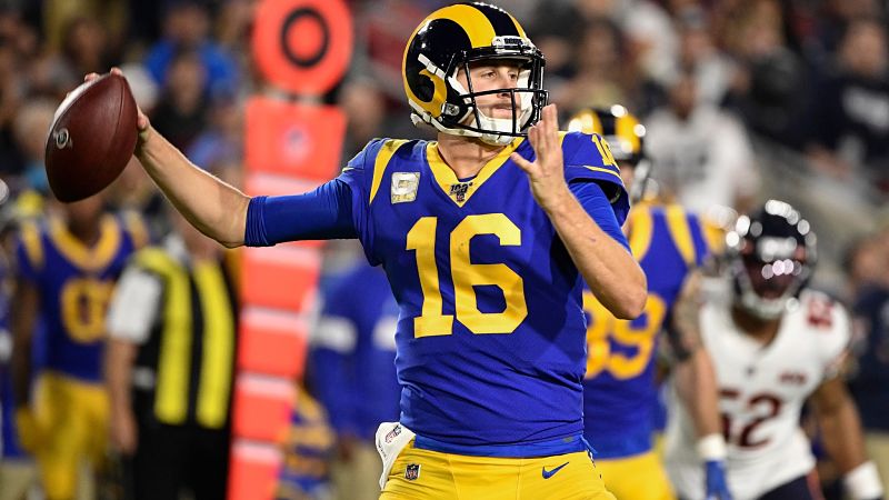 Los Angeles Rams quarterback Jared Goff