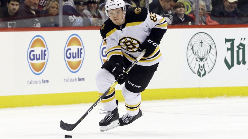 Boston Bruins center Karson Kuhlman