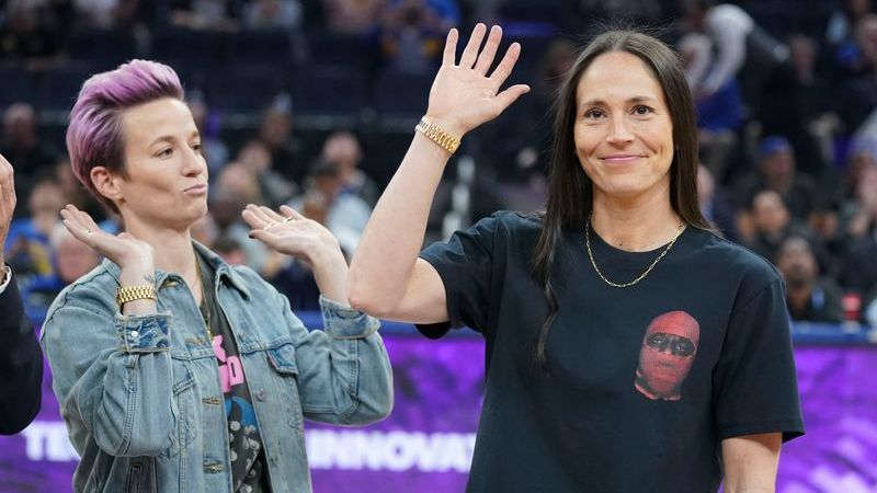 USWNT forward Megan Rapinoe, Seattle Storm guard Sue Bird