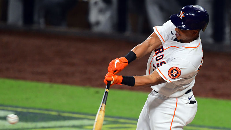 Houston Astros outfielder Michael Brantley