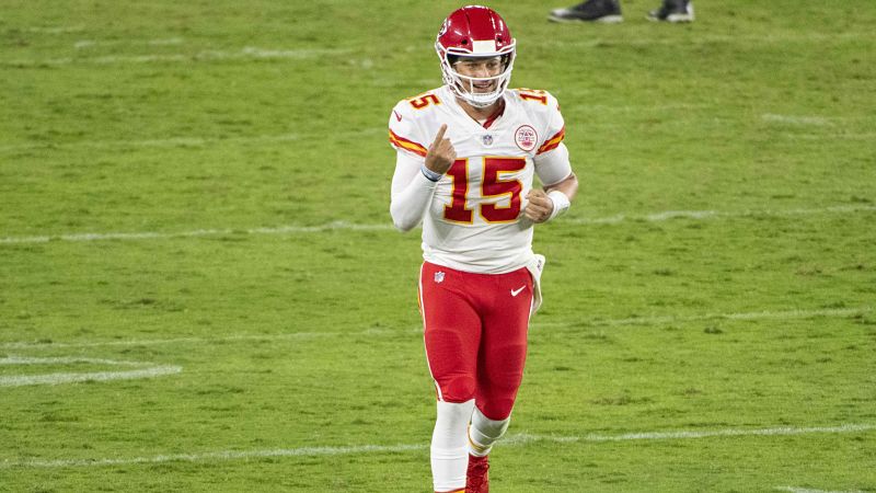 Kansas City Chiefs quarterback Patrick Mahomes
