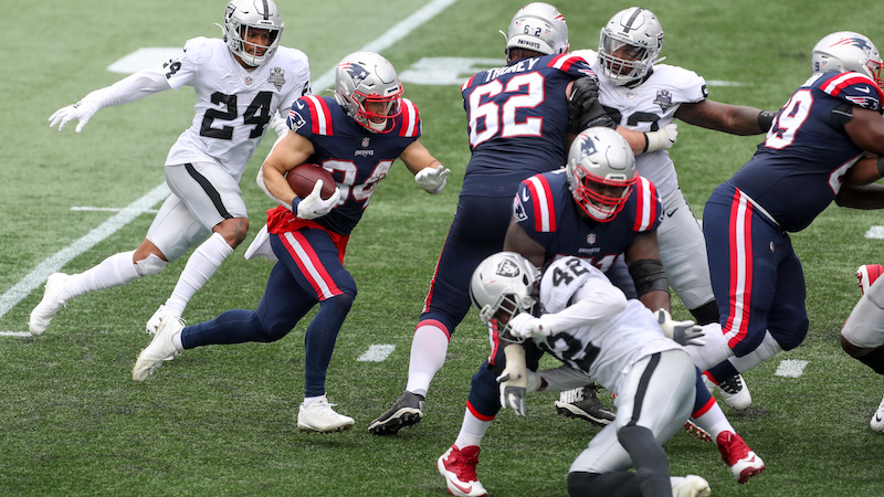 Patriots offensive line