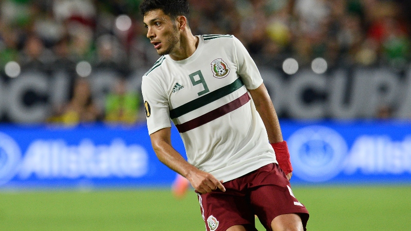 Mexico forward Raul Jimenez
