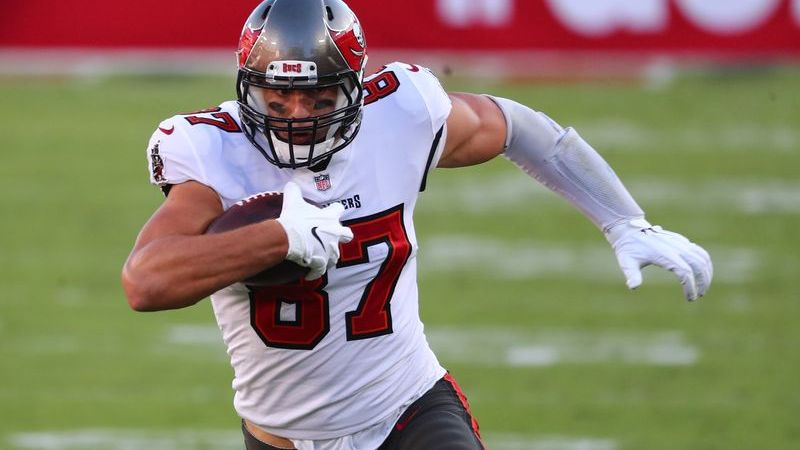 Tampa Bay Buccaneers tight end Rob Gronkowski