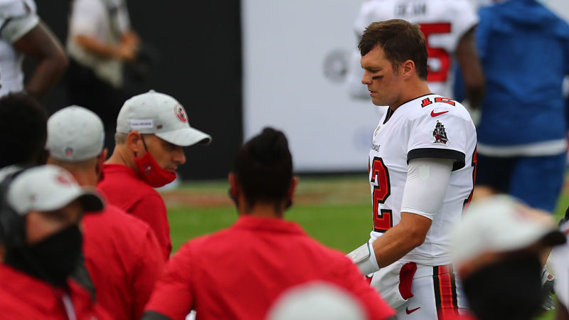 Tampa Bay Buccaneers quarterback Tom Brady
