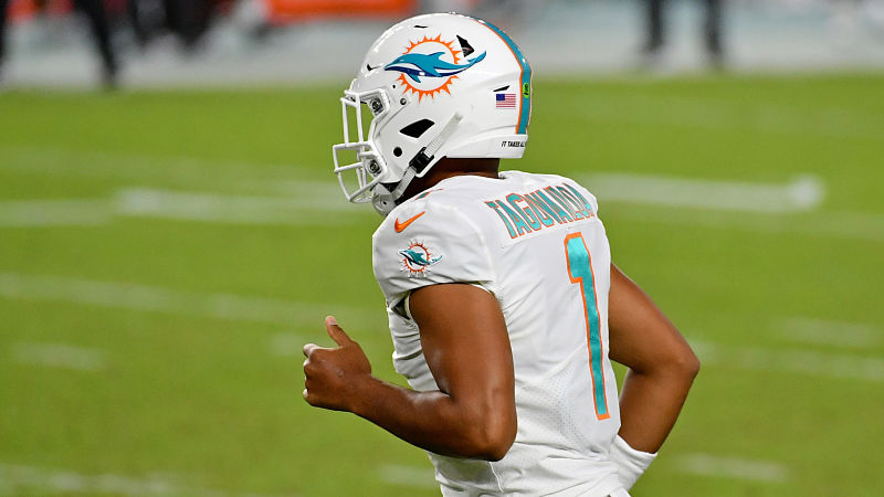 Miami Dolphins quarterback Tua Tagovailoa