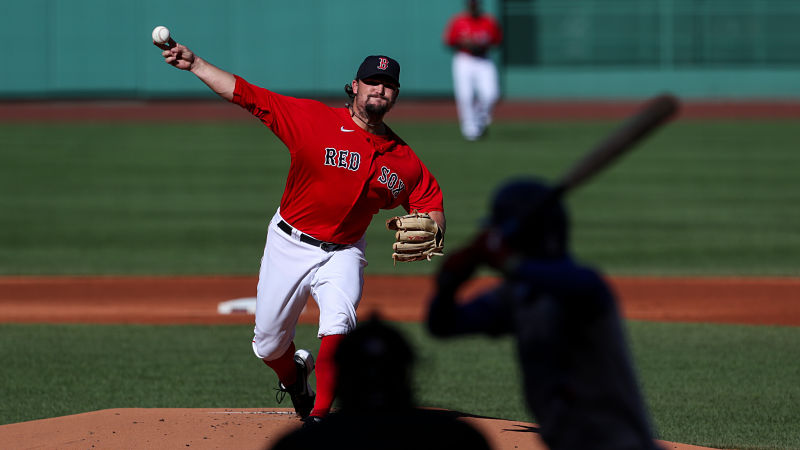 Boston Red Sox pitcher Zack Godley