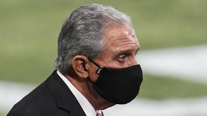 Atlanta Falcons owner Arthur Blank