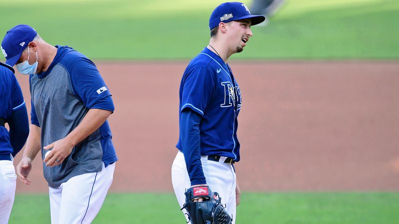 Tampa Bay Rays pitcher Blake Snell
