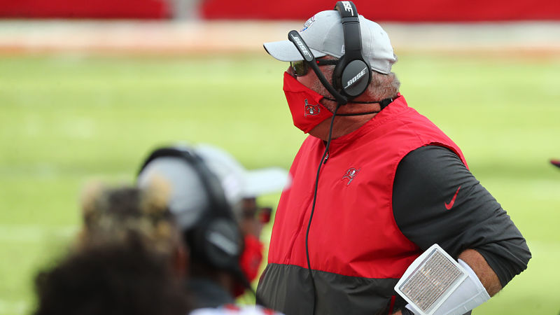Tampa Bay Buccaneers head coach Bruce Arians