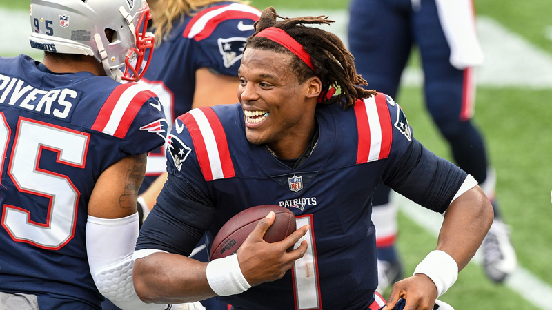 New England Patriots Quarterback Cam Newton