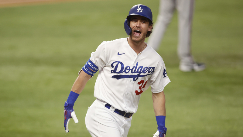 Los Angeles Dodgers center fielder Cody Bellinger