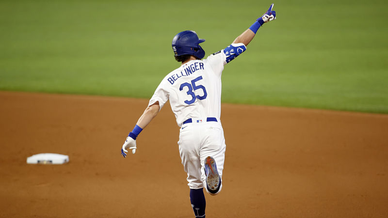 Los Angeles Dodgers center fielder Cody Bellinger