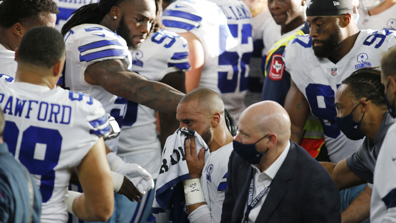 Dallas Cowboys' Dak Prescott