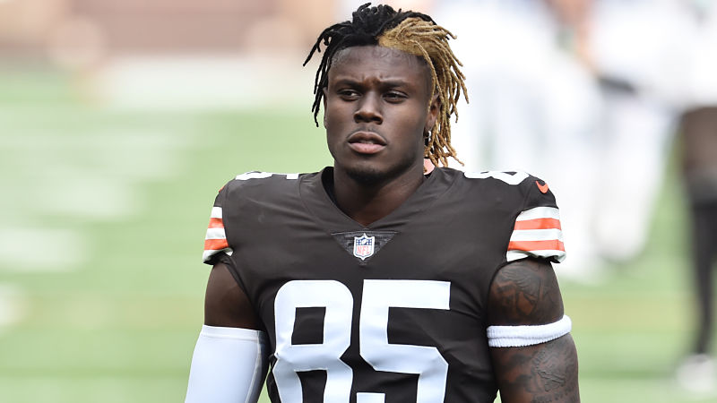 Cleveland Browns tight end David Njoku