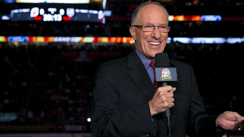 NHL broadcaster Mike "Doc" Emrick