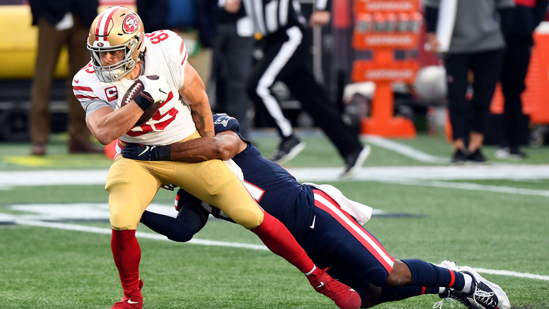 San Francisco 49ers tight end George Kittle