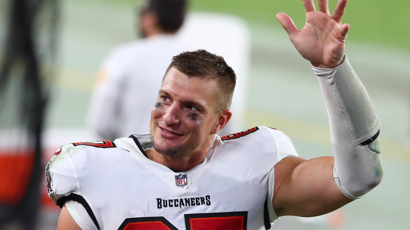 Tampa Bay Buccaneers tight end Rob Gronkowski