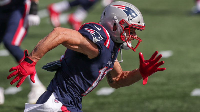 New England Patriots receiver Julian Edelman