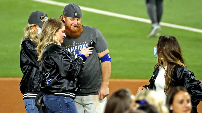 Los Angeles Dodgers infielder Justin Turner