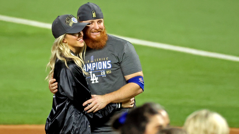 Los Angeles Dodgers infielder Justin Turner