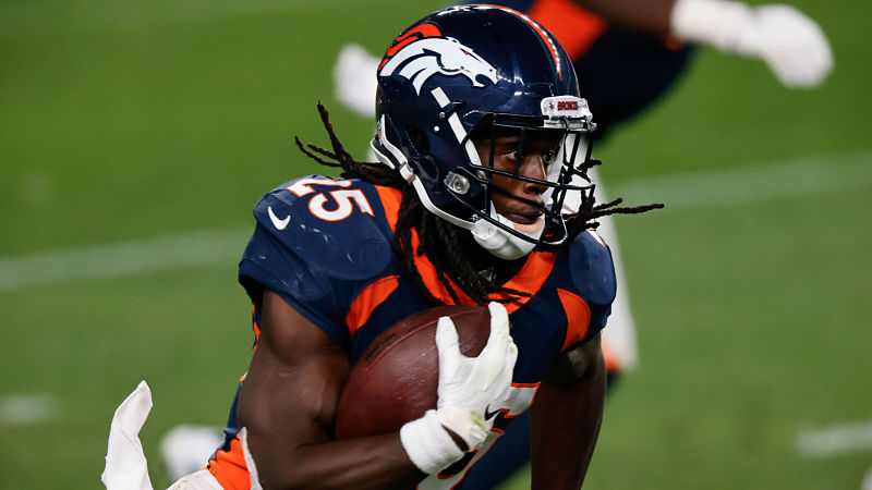 Denver Broncos running back Melvin Gordon
