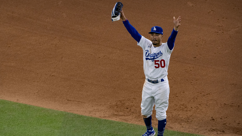 Los Angeles Dodgers Right Fielder Mookie Betts