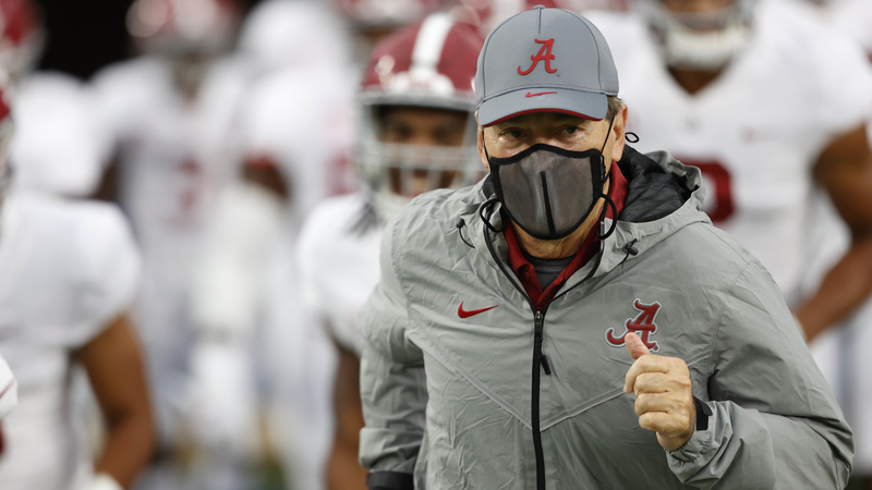 Alabama Crimson Tide Head Coach Nick Saban